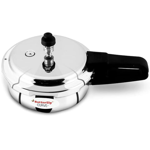 Butterfly Curve Stainless Steel Pressure Cooker 2Lt 3