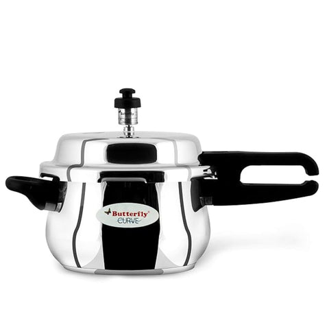 Butterfly Curve Stainless Steel Pressure Cooker 3L 1
