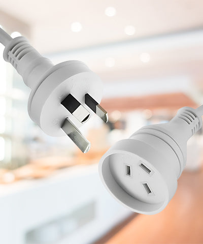 Australian Plugs on our machines