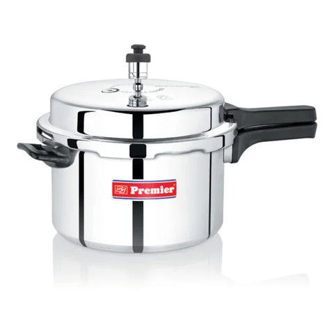 Premier Classic Induction Bottom Aluminium Pressure Cooker 5.5Litres