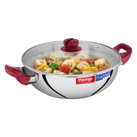 Prestige Platina Popular Kadai 30Cm 5.5 Litre