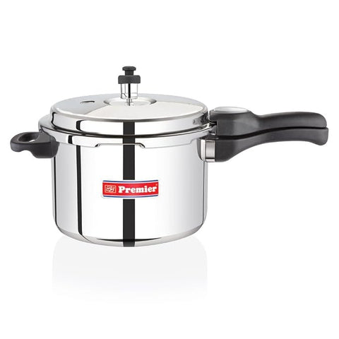 Premier Comfort Stainless Steel Pressure Cooker 3 Litre | Sandwich Bottom | Induction & Gas Compatible