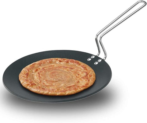 Futura Hard Anodised Tava Griddle 26Cm Diameter 4.06Mm Thickness