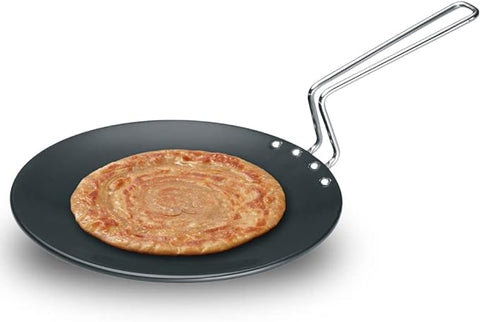 Futura Hard Anodised Tava Griddle 26Cm Diameter 4.88Mm Thickness