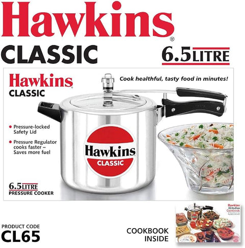 Hawkins Classic Aluminixum 6.5L Pressure Cooker