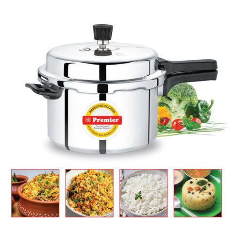 Premier Netraa Aluminium Pressure Cooker 3L