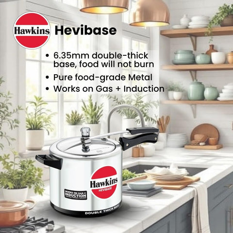 Hawkins Hevibase Pressure Cooker 6.5 Litre