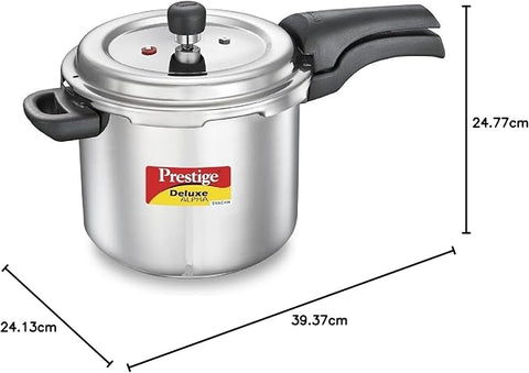 Prestige Deluxe Alpha SVACHH Stainless Steel Pressure Cooker 5.5 Litre