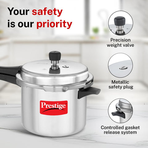 Prestige Popular Plus Svachh Aluminium 5 Litre