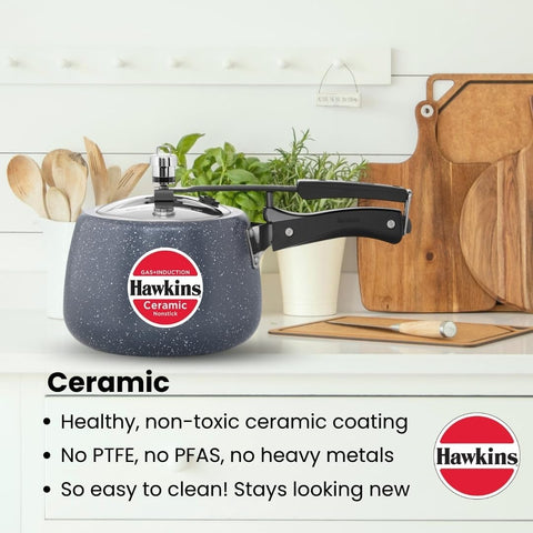 Hawkins Ceramic Nonstick Induction Compatible 3L