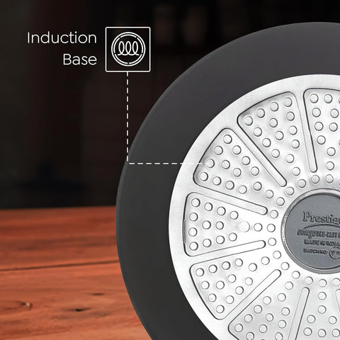 Prestige Omega Diecast Plus Aluminium Non-stick Tawa 27Cm