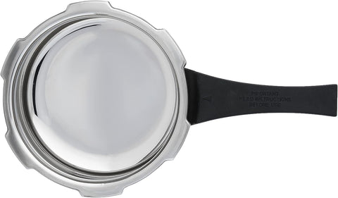 Prestige Deluxe Plus Aluminium Mini Handi Pressure Cooker 3L (Polished)