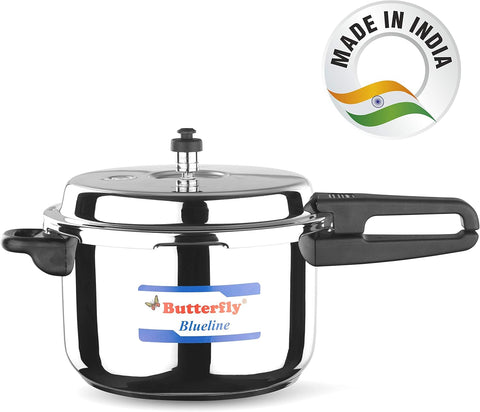 Butterfly Blue Line Stainless Steel Pressure Cooker 7.5L