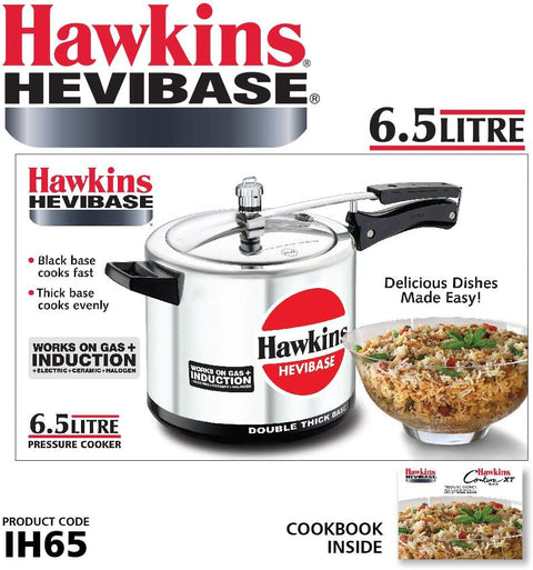 Hawkins Hevibase Pressure Cooker 6.5 Litre