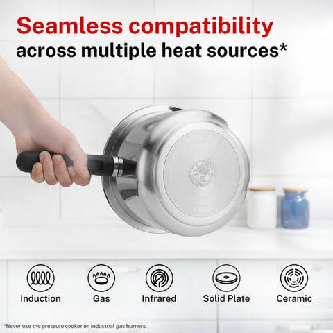 Prestige SVACHH Aluminium Pressure Cooker 7.5 Litre