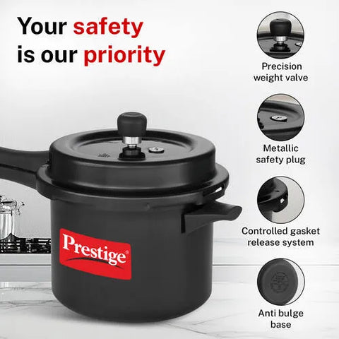 Prestige SVACHH Hard Anodised Pressure Cooker 5 Litre