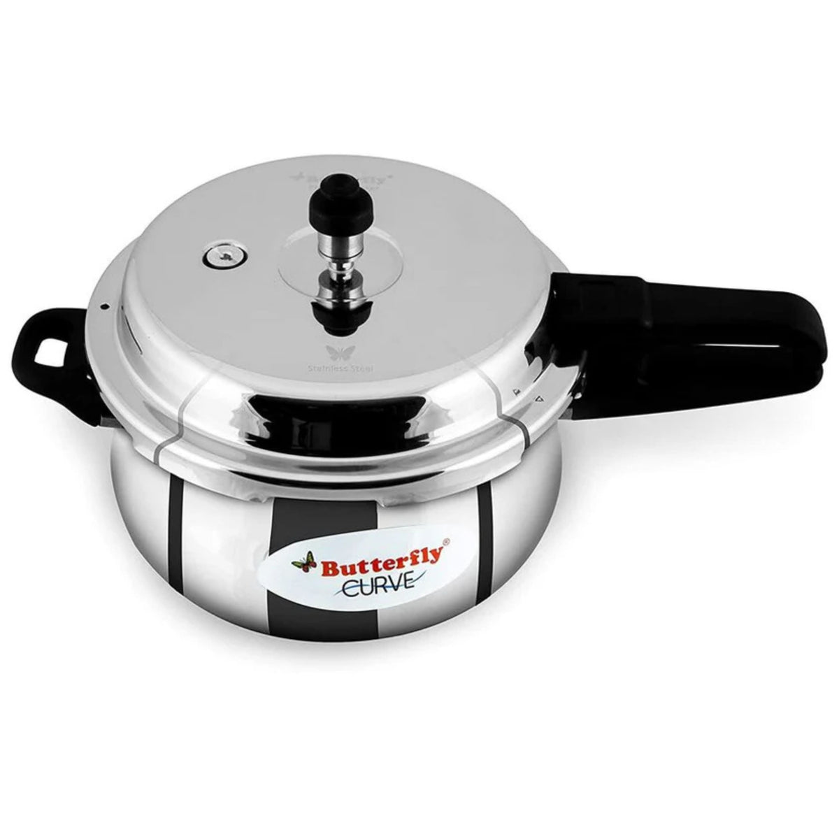 Butterfly Curve 5.5L Stainless Steel Pressure Cooker