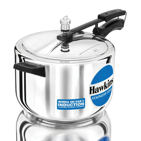 Hawkins Induction Stainless Steel Pressure Cooker 8L
