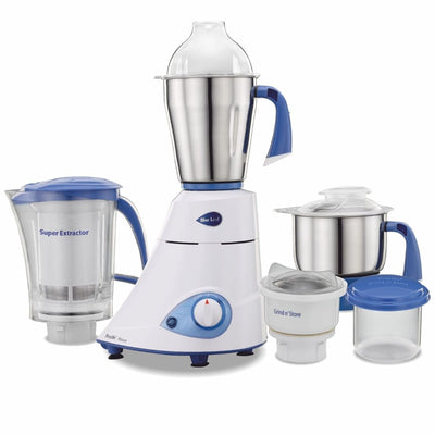 Preethi Blue Leaf Platinum 750W Heavy Duty Mixer Grinder