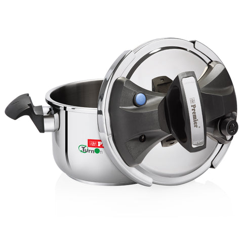 Premier TurnOn Stainless Steel Pressure Cooker 5 Litre