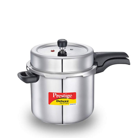 Prestige Deluxe Alpha Stainless Steel Pressure Cooker 10Lt