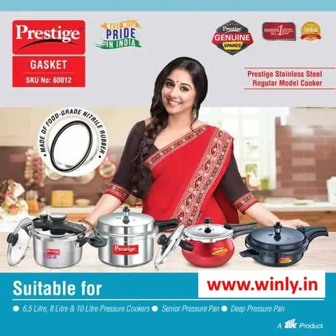 Prestige Stainless Steel Senior Pressure Cooker Gasket