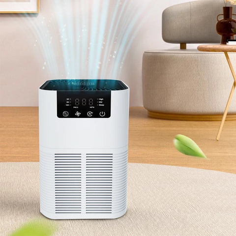 Air Purifier Smoke Odor Negative Ion Generator with Aromatherapy Air Cleaner for Household HEPA Filter Efficient Purifying Air - (Delivery estimated 2-3 Weeks)