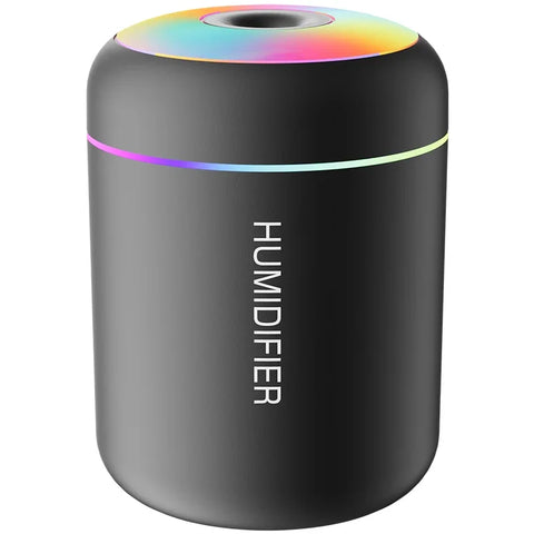 180ML Mini Air Humidifier USB Electric Aroma Diffuser Essential Oil Purifier Aromatherapy Mist Maker Lights For Car Home Bedroom - (Delivery estimated 2-3 Weeks)