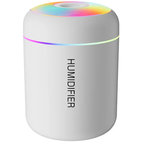 180ML Mini Air Humidifier USB Electric Aroma Diffuser Essential Oil Purifier Aromatherapy Mist Maker Lights For Car Home Bedroom - (Delivery estimated 2-3 Weeks)