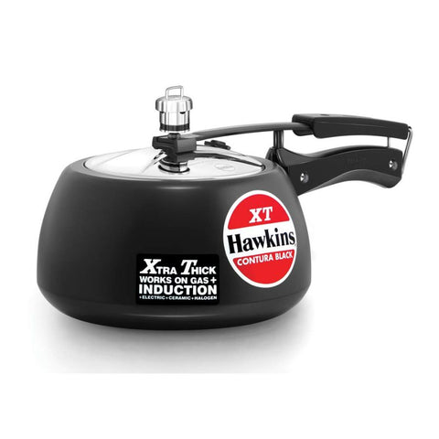 Hawkins Contura Black Xt Pressure Cooker 3 Litre