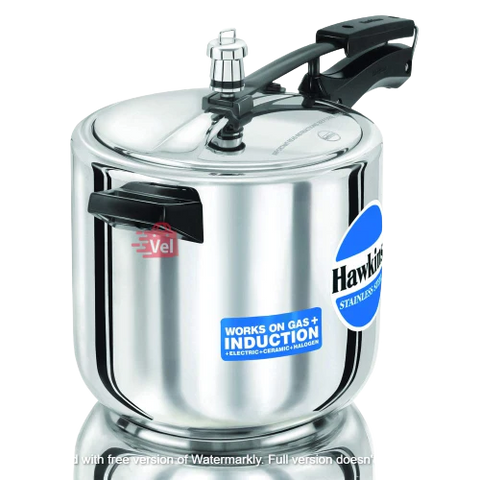 Hawkins Stainless Steel Pressure Cooker 6Lt