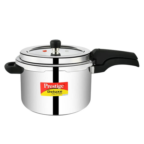 Prestige Deluxe Alpha SVACHH Stainless Steel Pressure Cooker 6.5 Litre