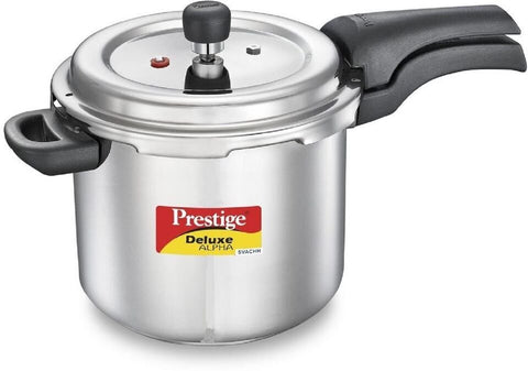 Prestige Deluxe Alpha SVACHH Stainless Steel Pressure Cooker 6.5 Litre