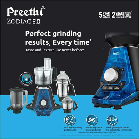 Preethi Zodiac 2.0 Mixer Grinder