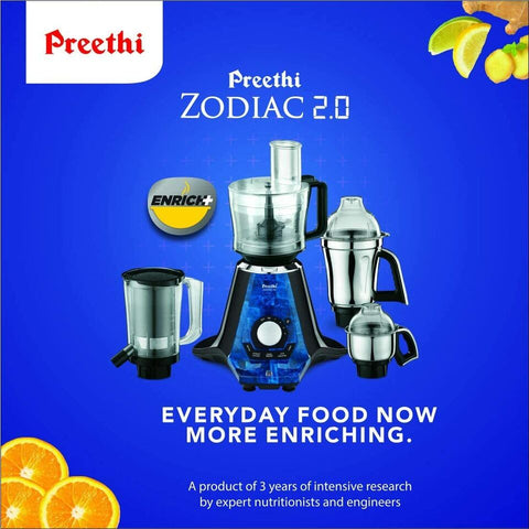 Preethi Zodiac 2.0 Mixer Grinder